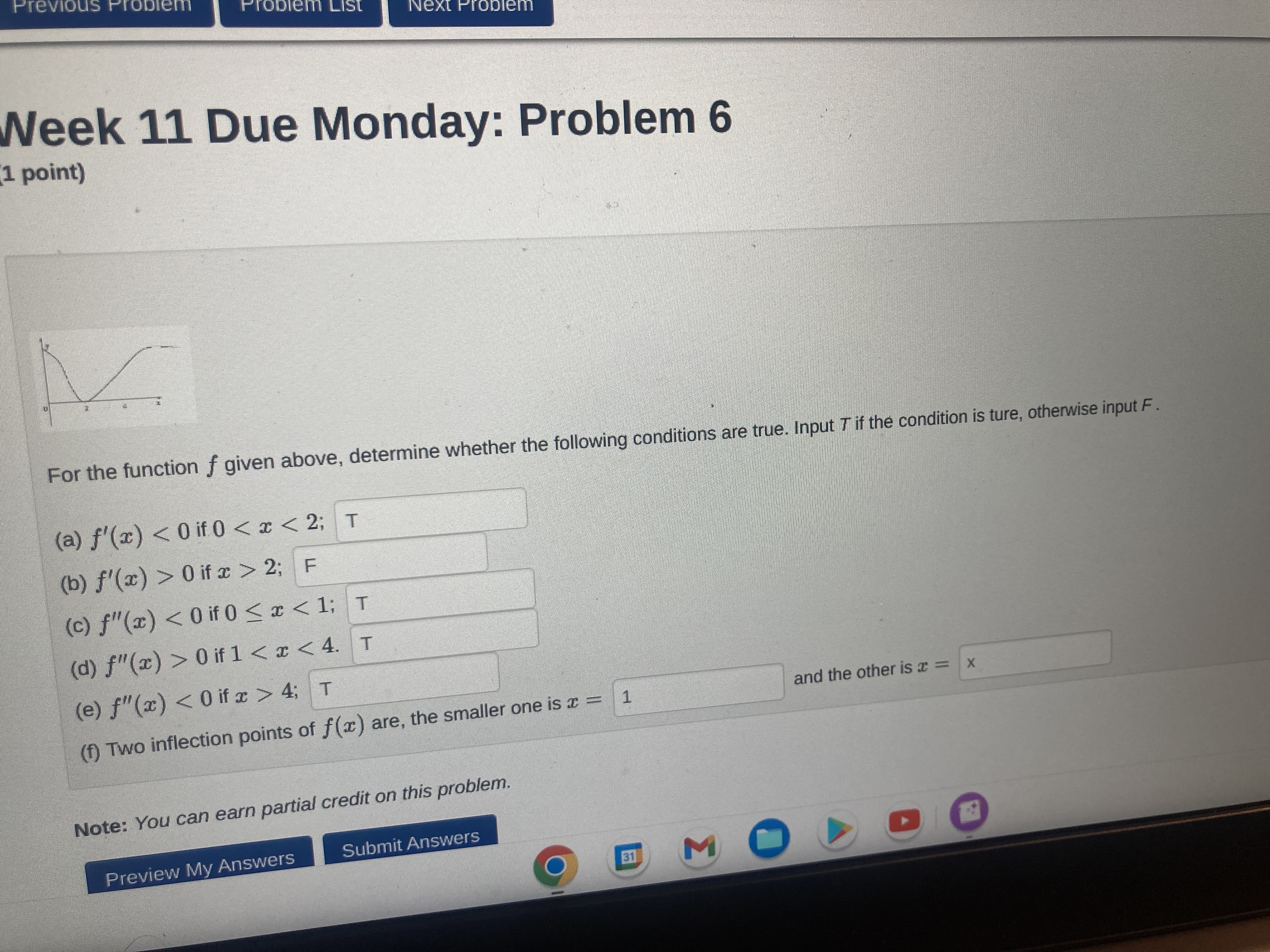 much! :) 201- MAA MATHEMATICAL ASSOCIATION OF AMERICA 11_due_monday / 7 Previous