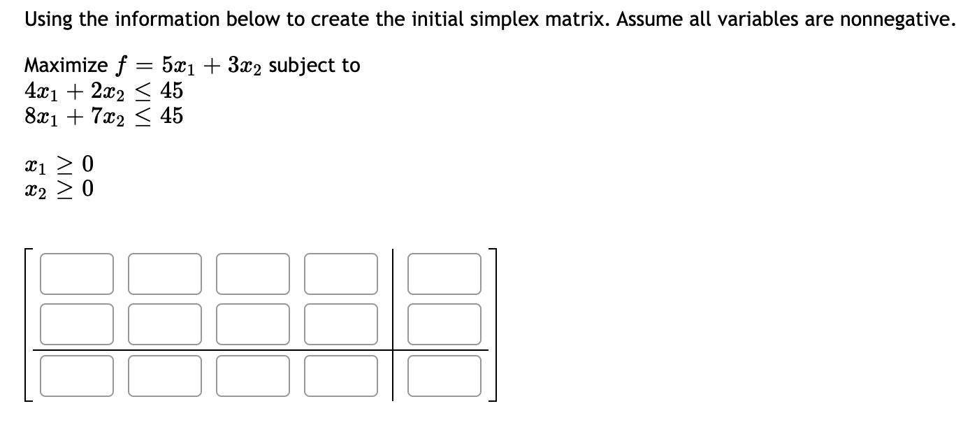 . m-i-ySSO 5m+10yg560 50$+20y S 1600 51220 3120 Use the simplex method