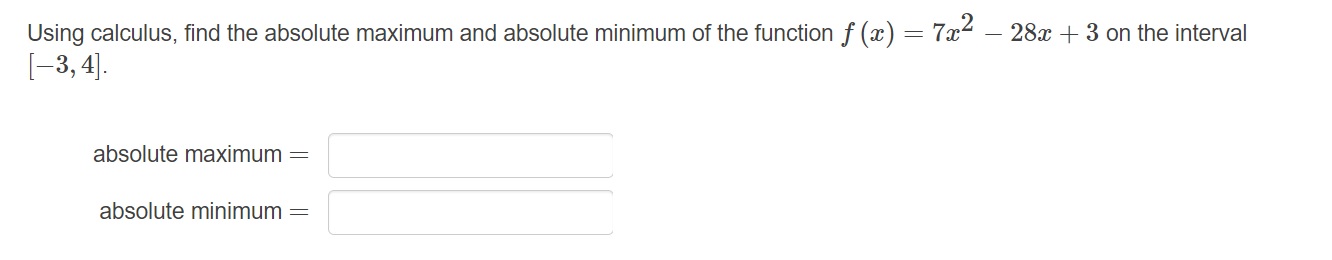 calculus to find the open intervals on which the function f (a)