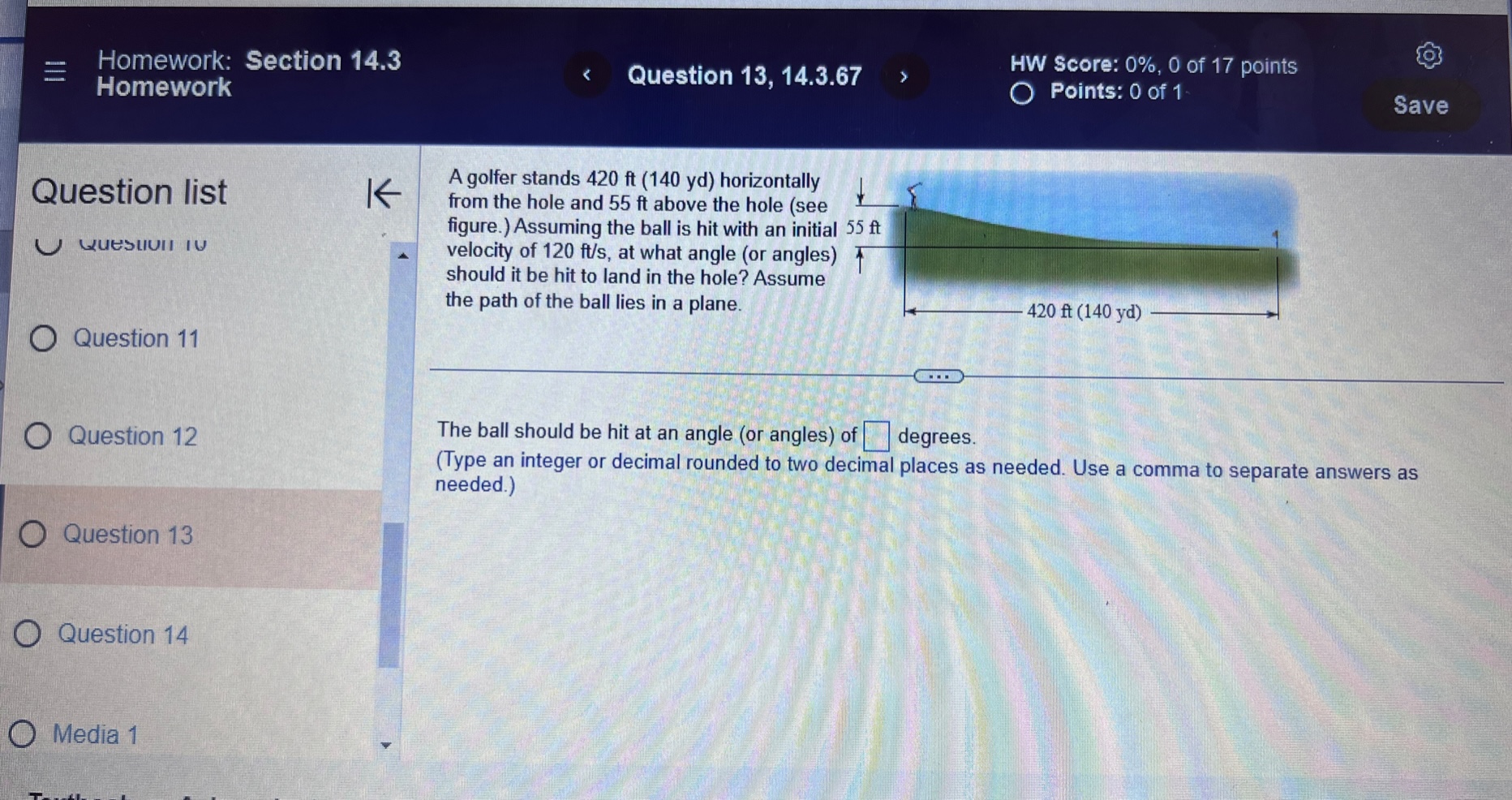 10 The velocity vector is v(t) =( Question 11 Question 12 Question