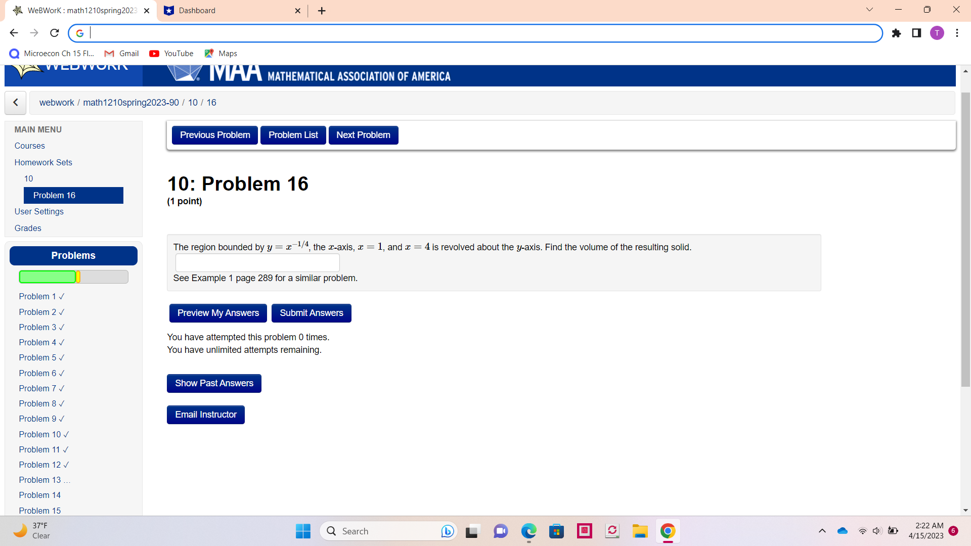 * I T Microecon Ch 15 FI... M Gmail YouTube Maps VVEDVVUNIT