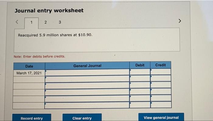 sheet of Springer Company included the following Connon stock, 20.9 million shares