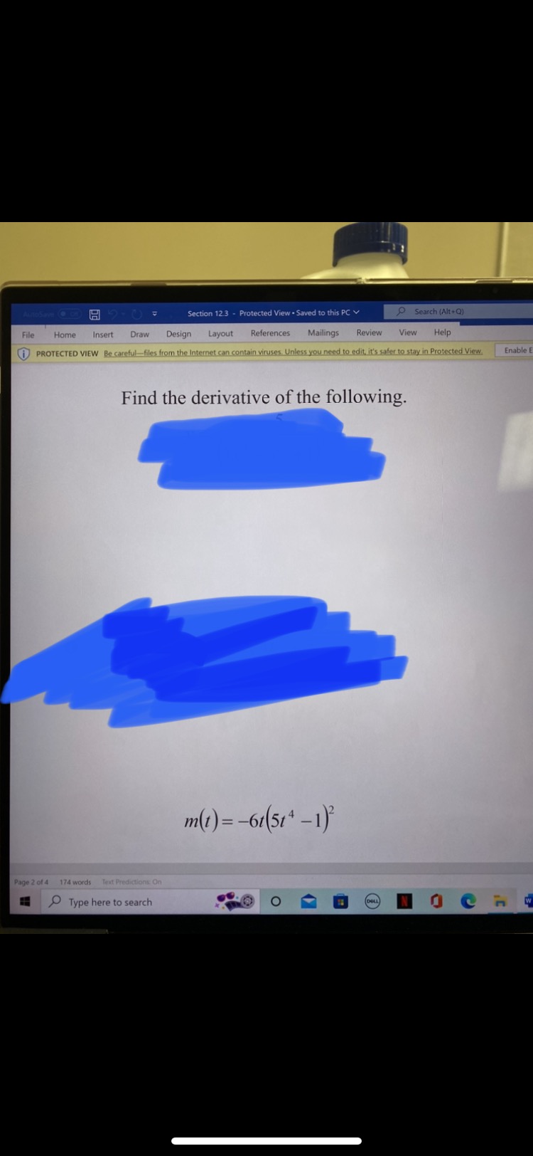  Section 12 3 - Protected View . Saved to this PC