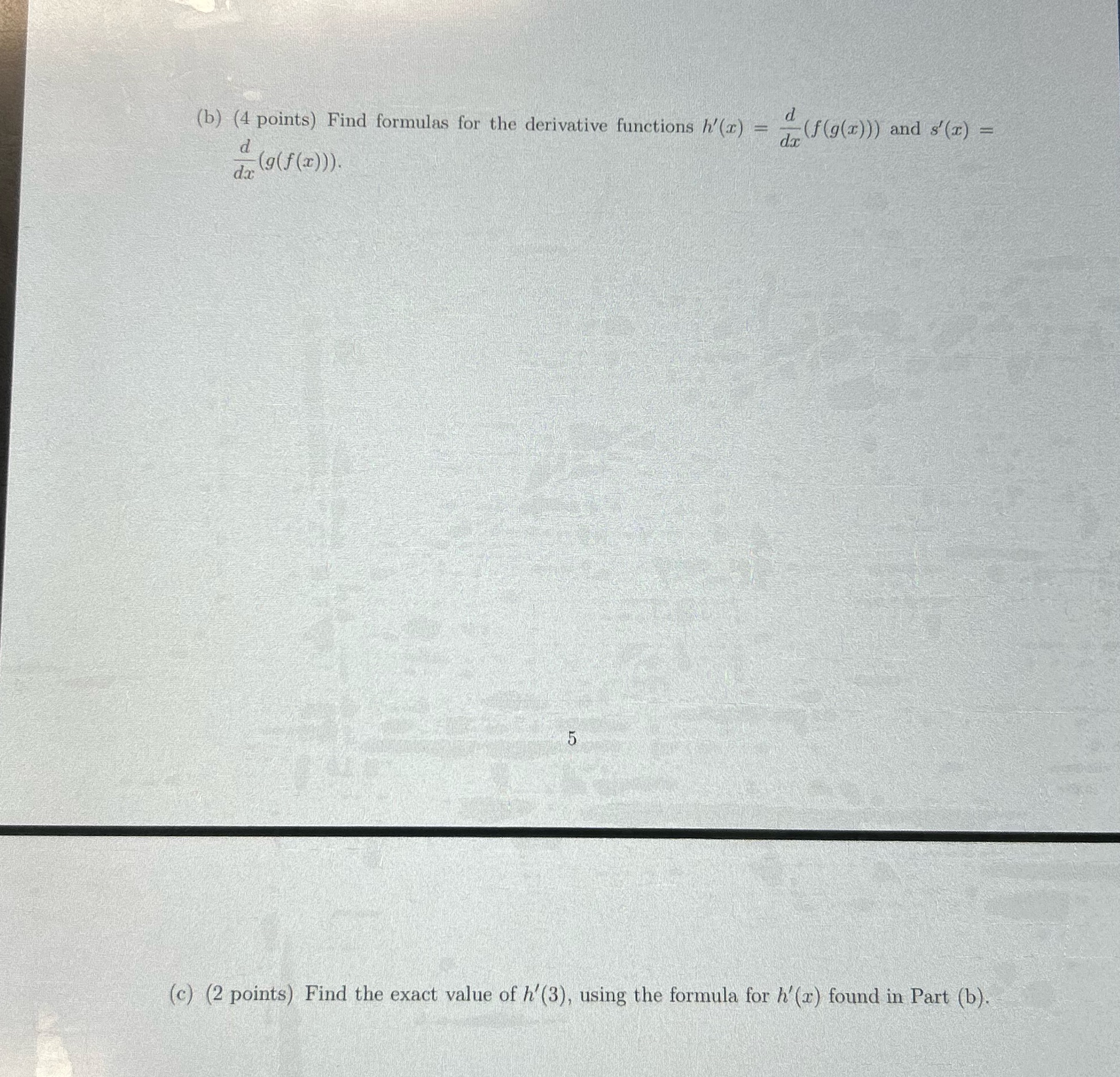 dy " (f (g(x)) ) and s'(1) = (g(f (I) ) )