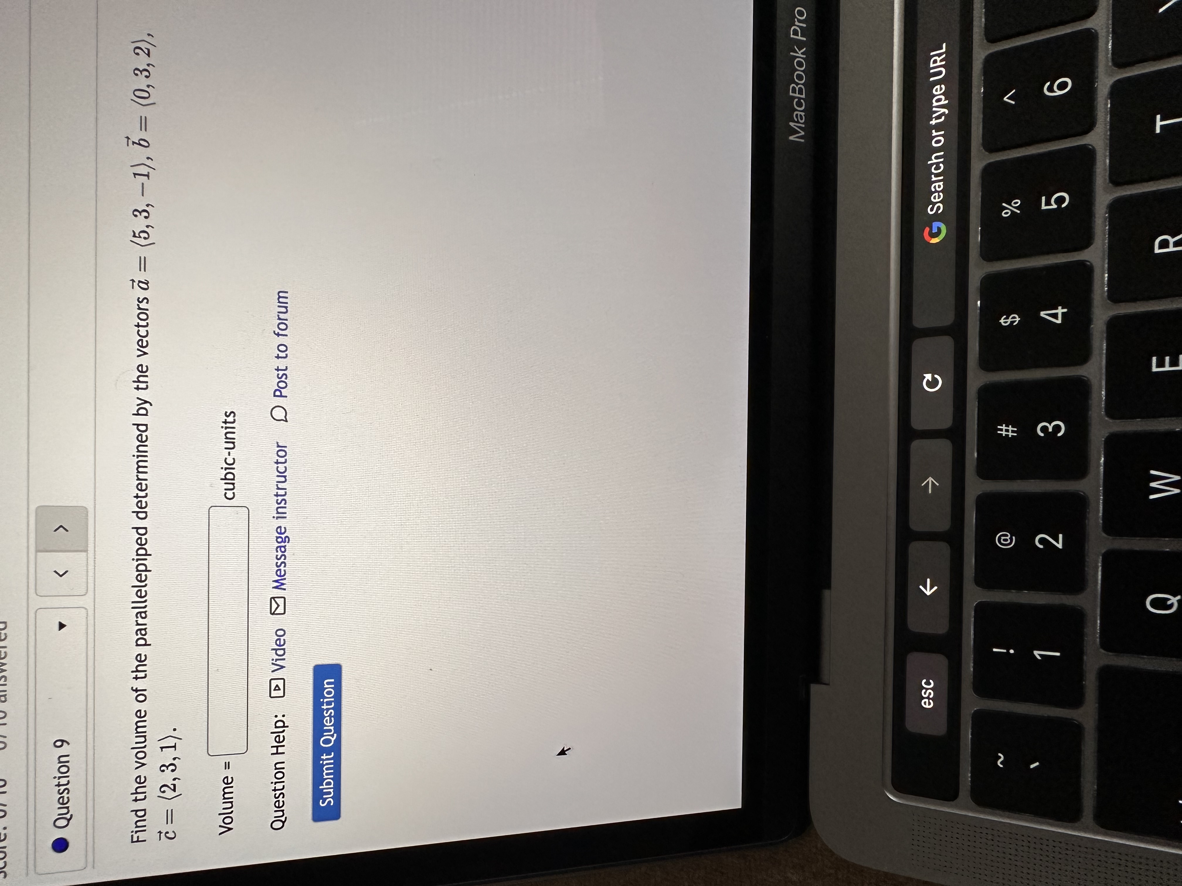 and b and has a positive x-component. Question Help: Message instructor _