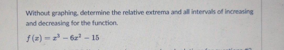  NEED PERFECT ANSWER IS 15 MINUTES.PLEASE PLEASE SOLVE QUICKLY Without graphing,