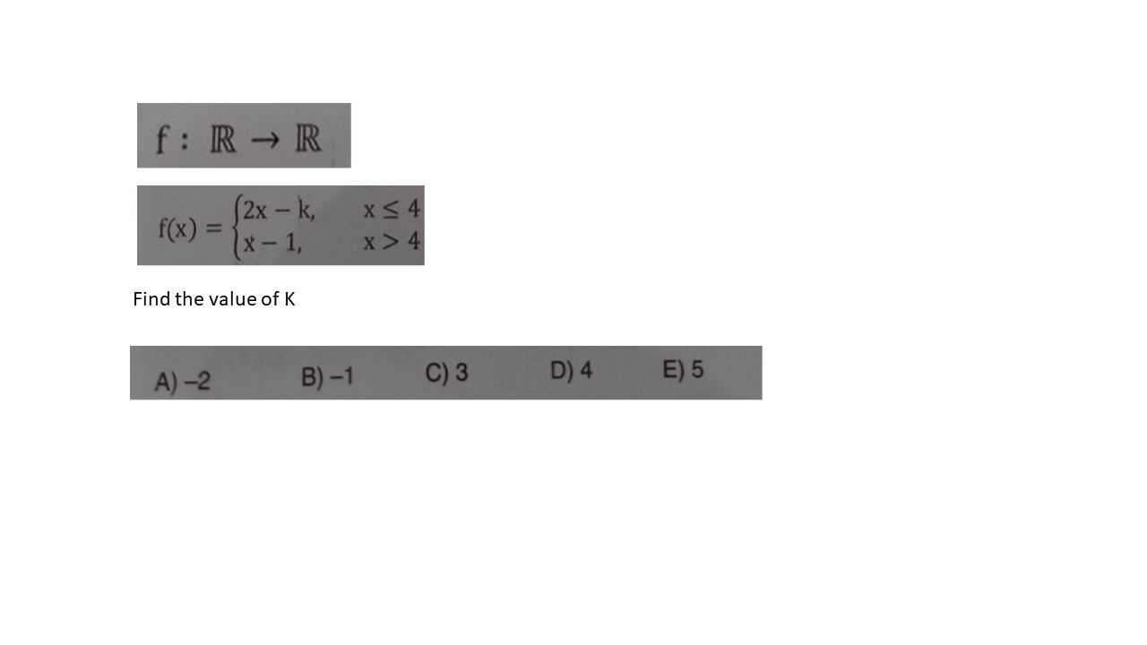 f : R - R f ( x ) = (2x