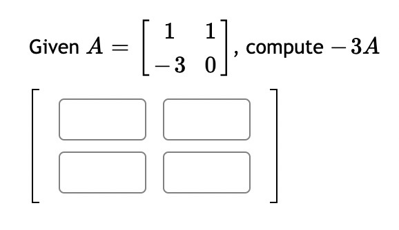 matrices in this order AB. B. If multiplication is possible what is