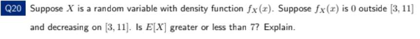  How do I solve this? Suppose X is a random variable