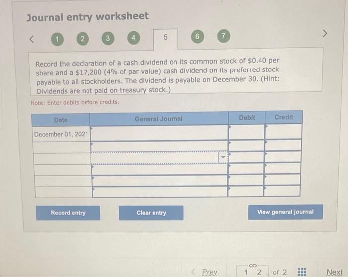 stockholders' equity section (LO10-2, 10-3, 10- 4, 10-5, 10-7) [The following information