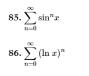 Divergence Which series in Exercises 5376 converge, and which diverge? Give reasons