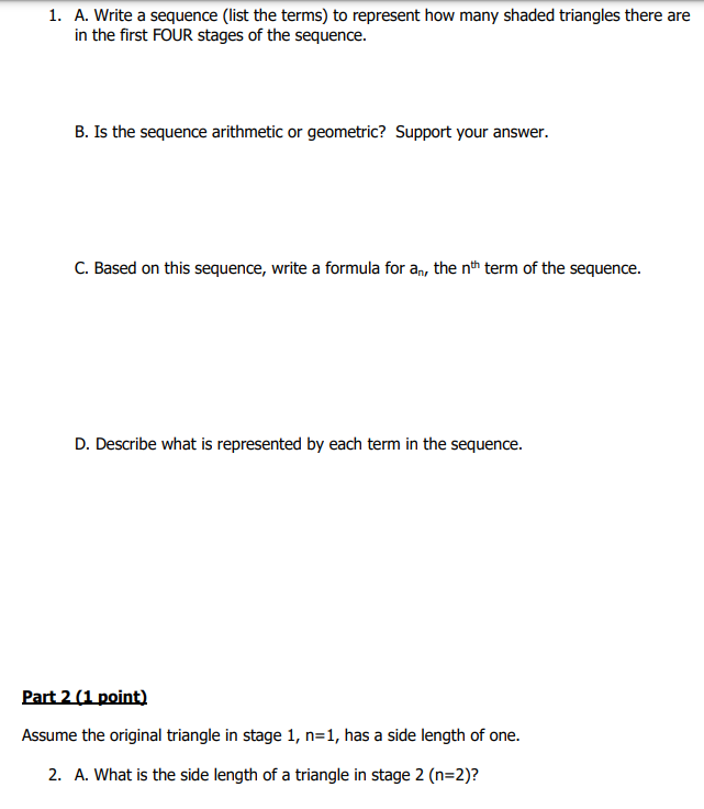 forrnula answers by underlining or drawing a box around them. 4. The
