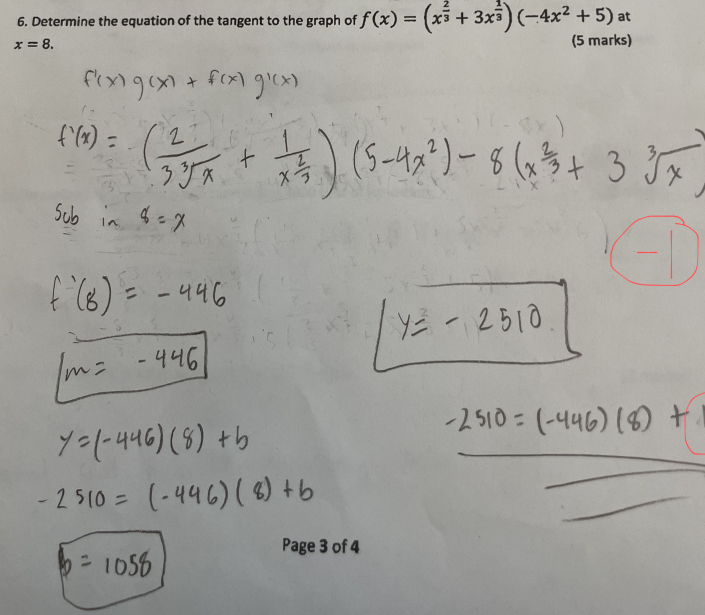 correctly but got the wrong answer. please help :) 6. Determine the