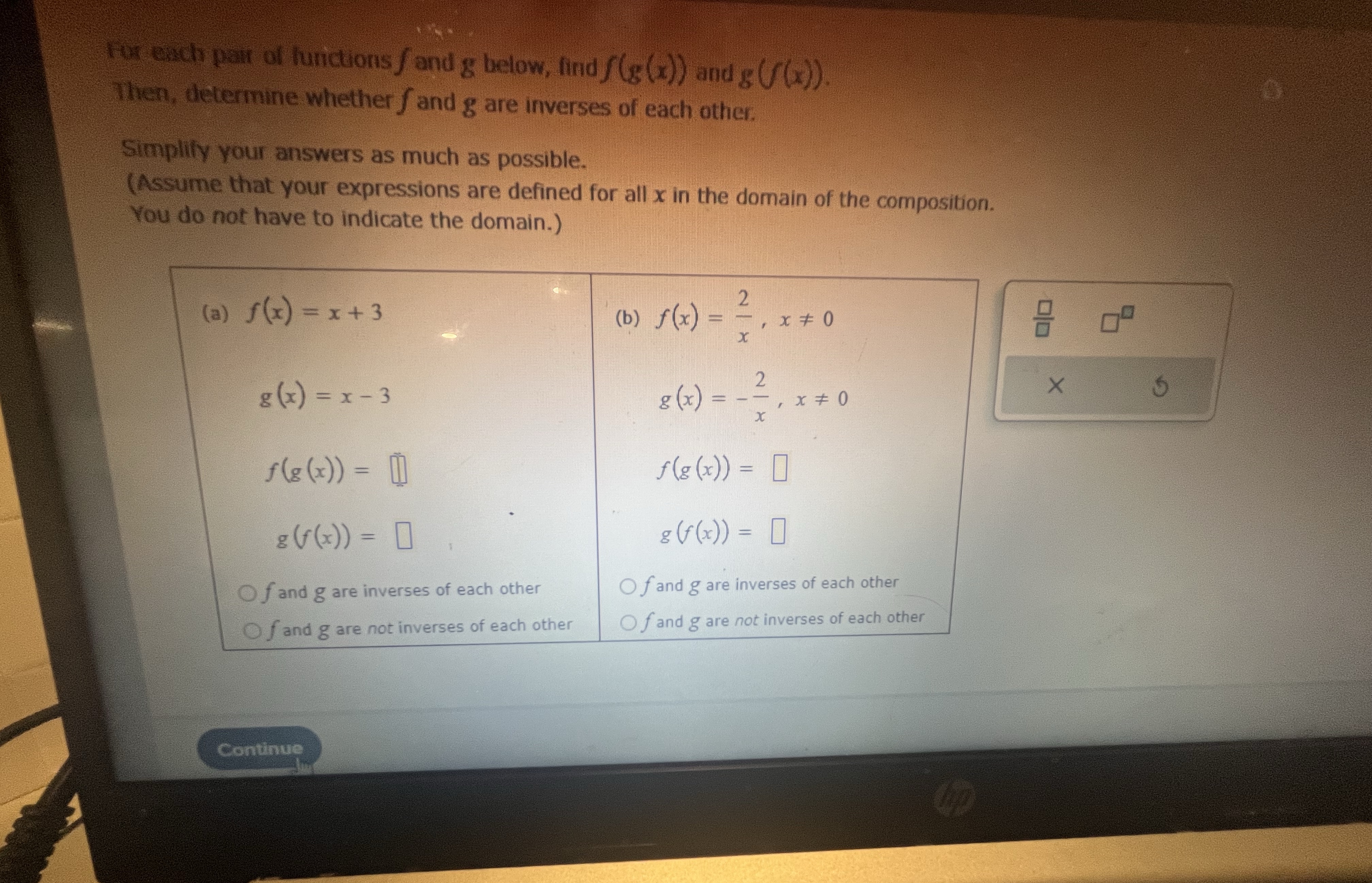  Need help with part a and b For each pant of