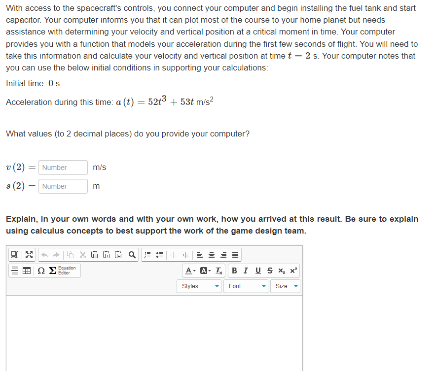 With access to the spacecraft's controls, you connect your computer and