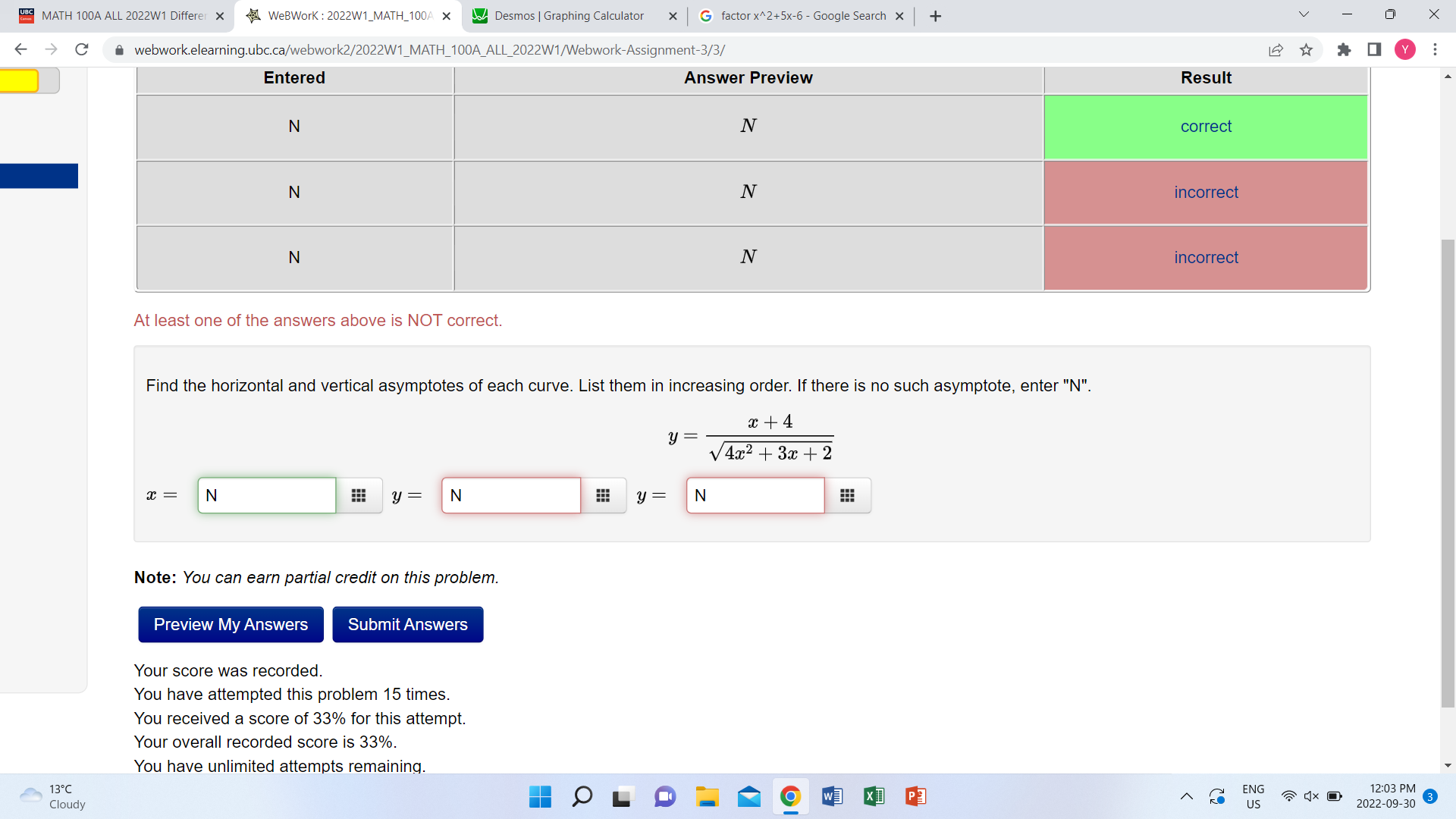 | Graphing Calculator x G factor x^ 2+5x-6 - Google Search X