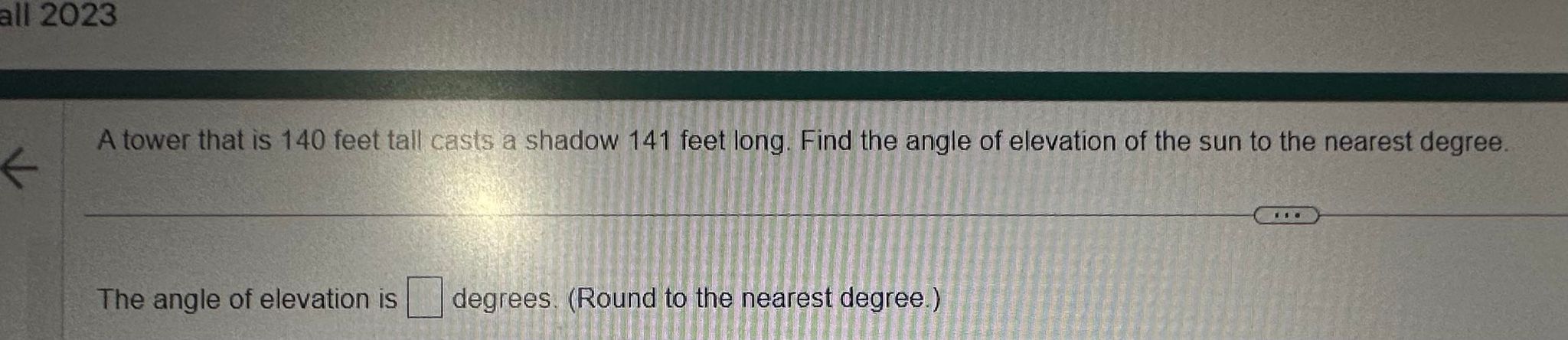 point. (4,41/3) One possibility for the polar coordinates of this point is