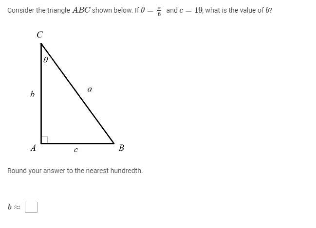 B Round your answer to the nearest hundredth.Find sin 8 and cos