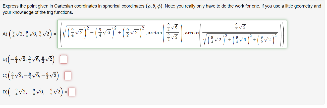 0, ). Note: you really only have to do the work for