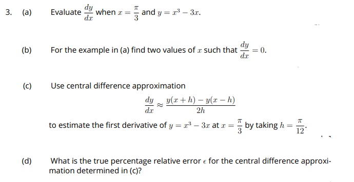 - 31. (b) For the example in (a) find two values of