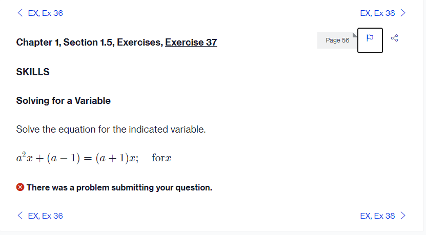 SKILLS Solving for a Variable Solve the equation for the indicated variable.