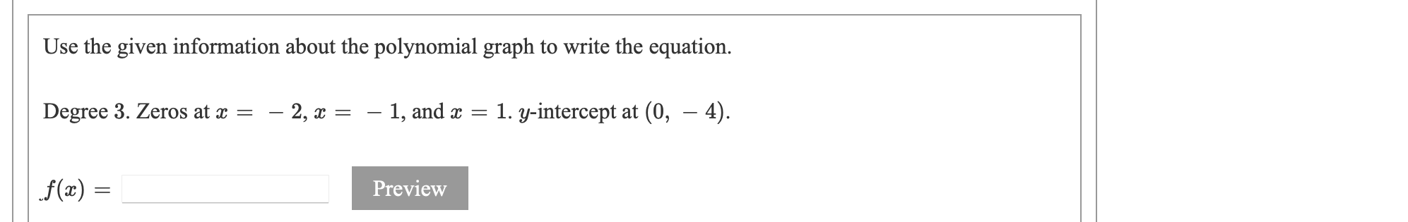 is 2 . As x - - 00, f(ac) - 00 .