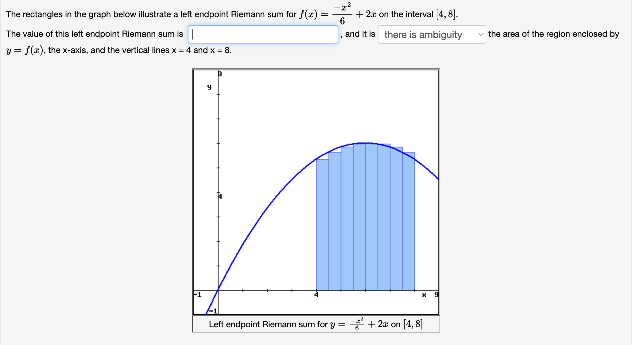 2 :t The rectangles in the graph below illustrate a left
