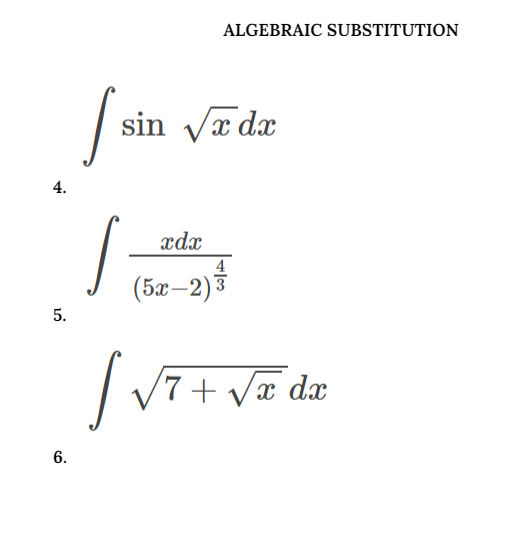 du , ANDOTHER REFERENCES NEEDED EVALUATE THE GIVEN INTEGRALS AND ANSWER IT