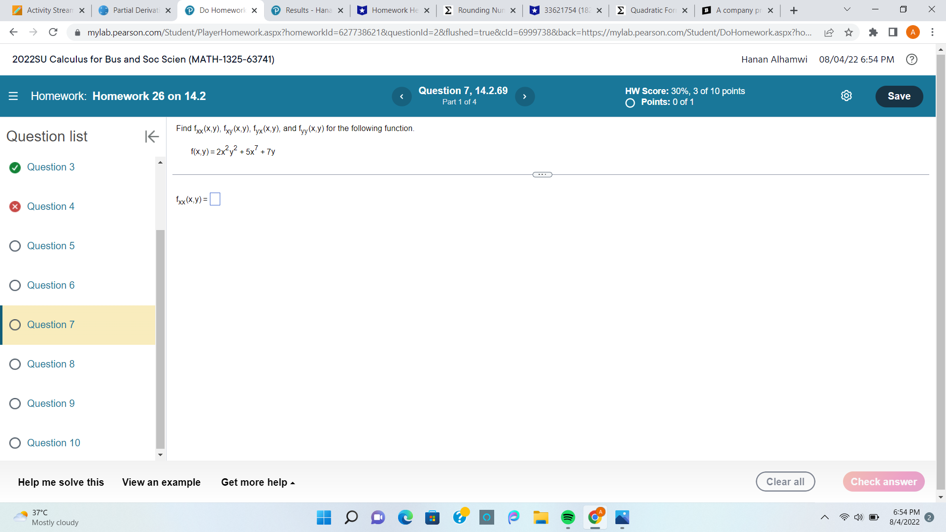 explain what it means. Question 3 S,(75,8) = x Question 4 Question