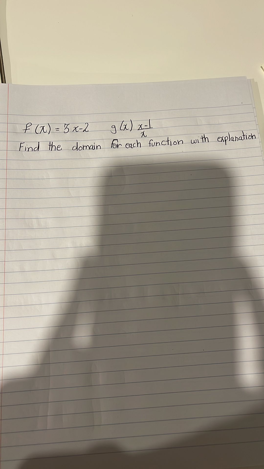 P ( x ) = 3 x - 2 g (