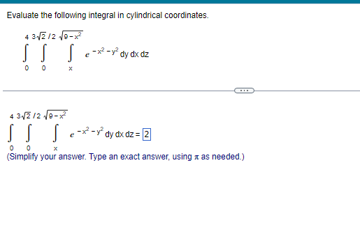 1 dz dy dx = - 6 0 1+ x-+ y (Type