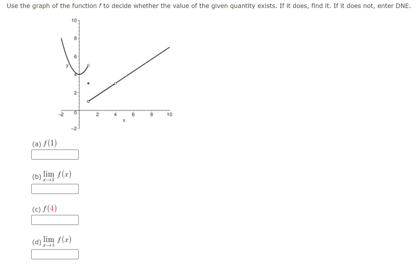 of the given quantity exists. If it does, find it. If it