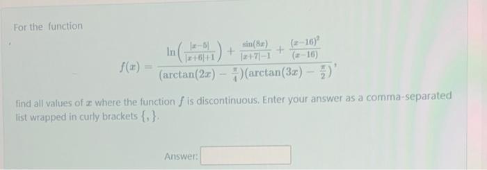 = arctan(23) - ")(arctan (32) - 5) find all values of a