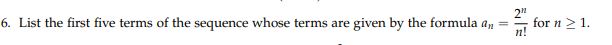 How do you solve this problem using Cal 2 sequence techniques?