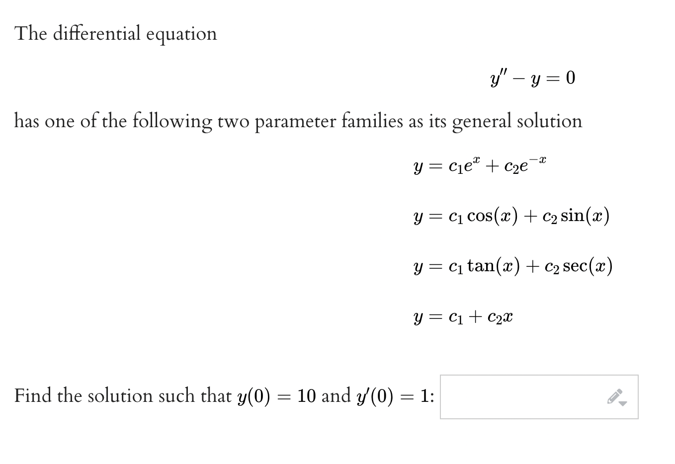 whose solution is s(t) if: (a) The particle's velocity v(t) is always