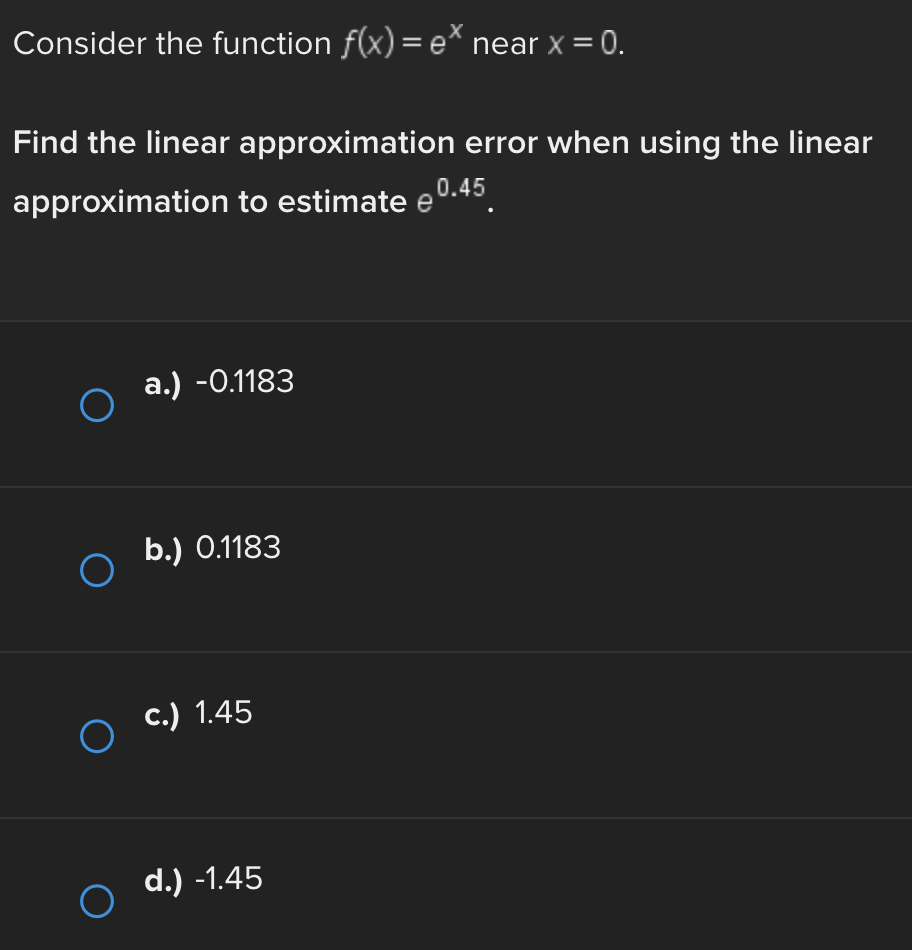 the theorem. a.) f(x) is continuous on any interval not including 0;
