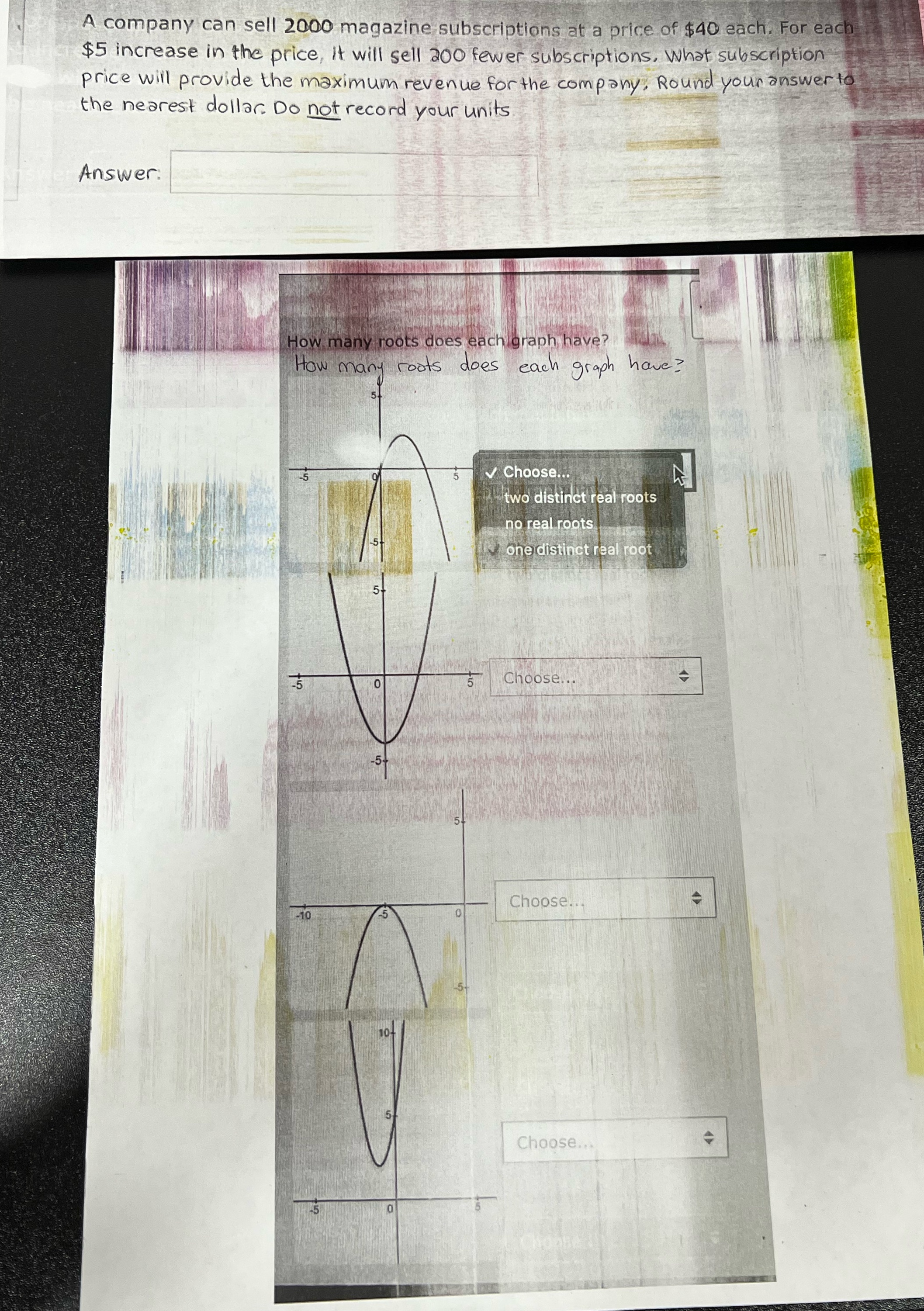 much. Follow instructions as stated in questions thank youu A company can