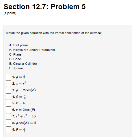 an iterated integral, W with limits of integration A= B = C=