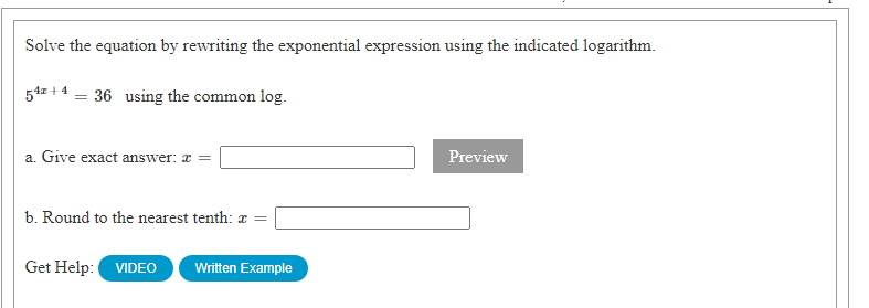 exact answer: I = :| Preview 13. Round to the nearest tenth: