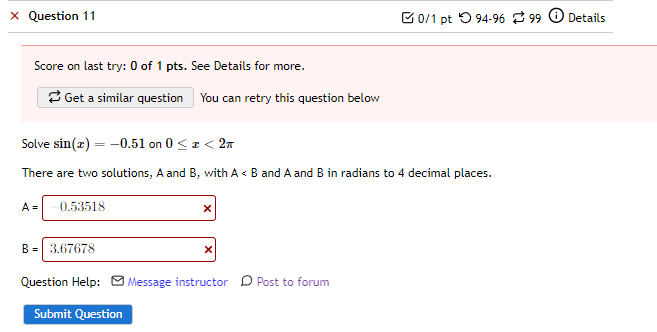 forumX Question 11 0/1 pt 94-96 0 99 0 Details Score on