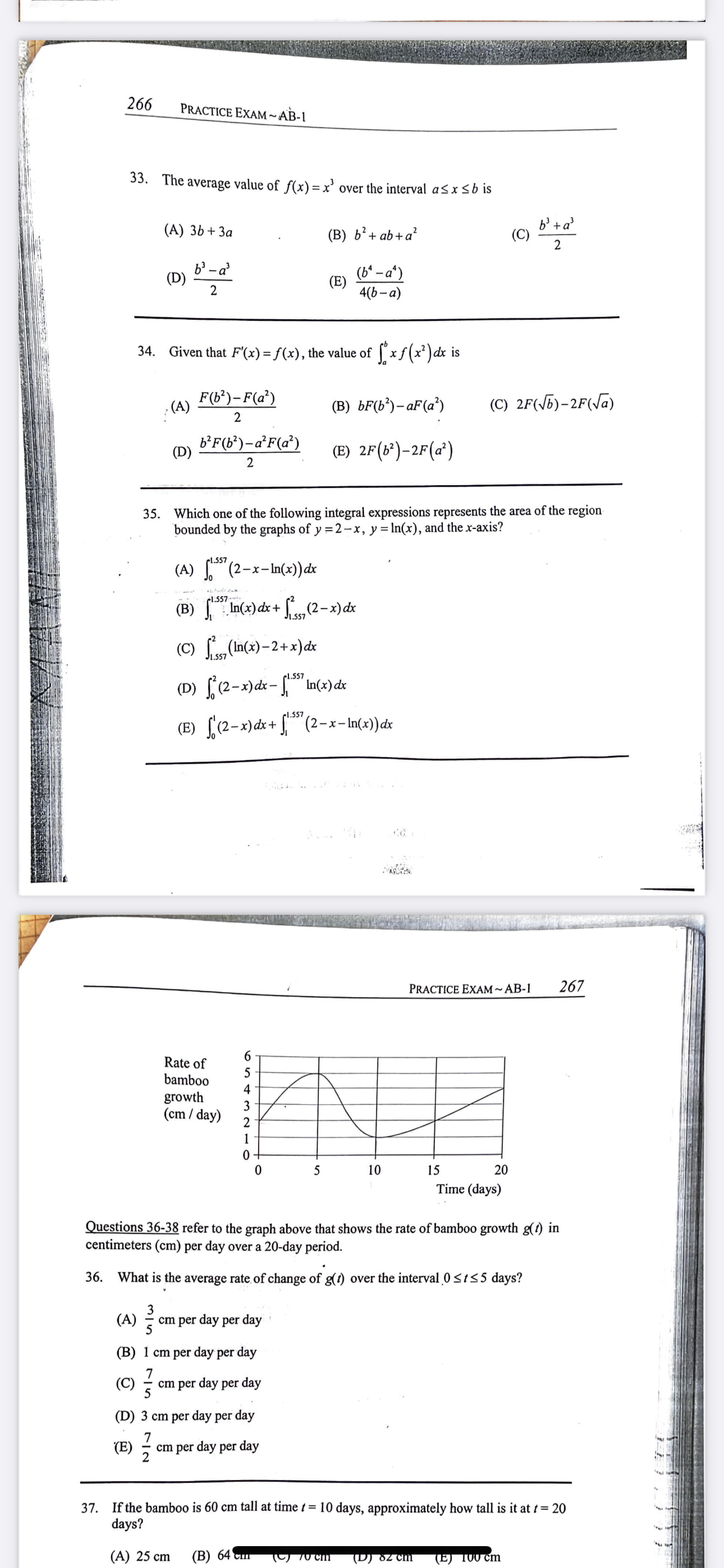 times t is g'(t) at its absolute minimum over the time interval