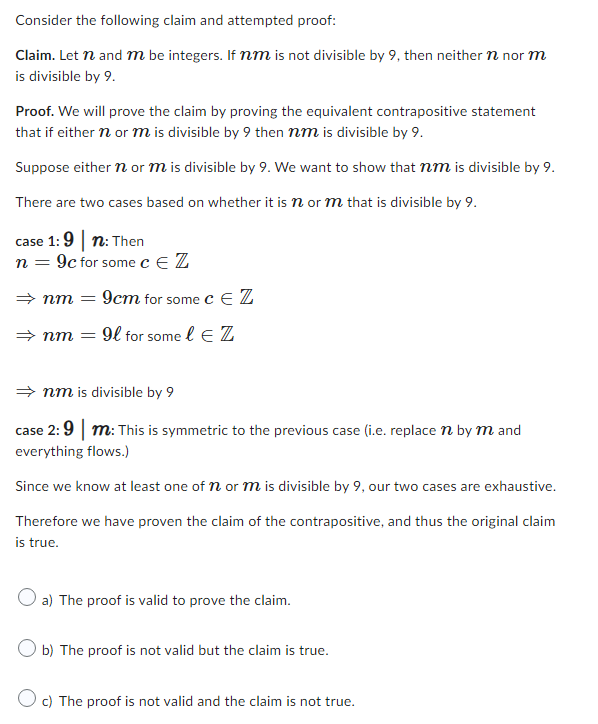 COMP 1805 Discrete FunctionsNO NEED FOR EXPLANATION!I need this within 60