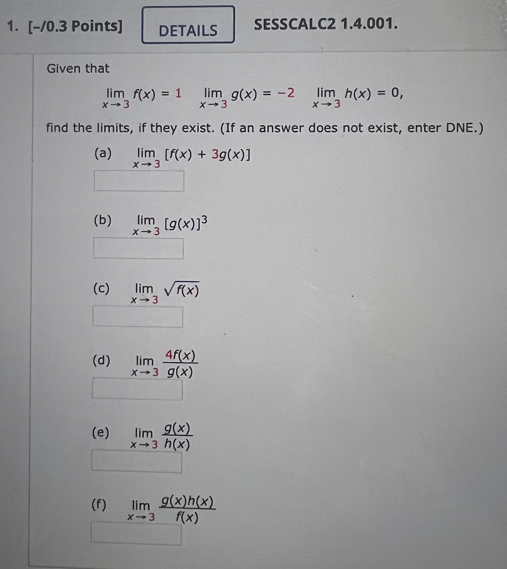 YOUR TEA This question has several parts that must be completed sequentially.