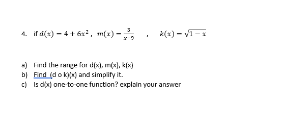 find the following showing all the steps Find A(x) where A(x)= the