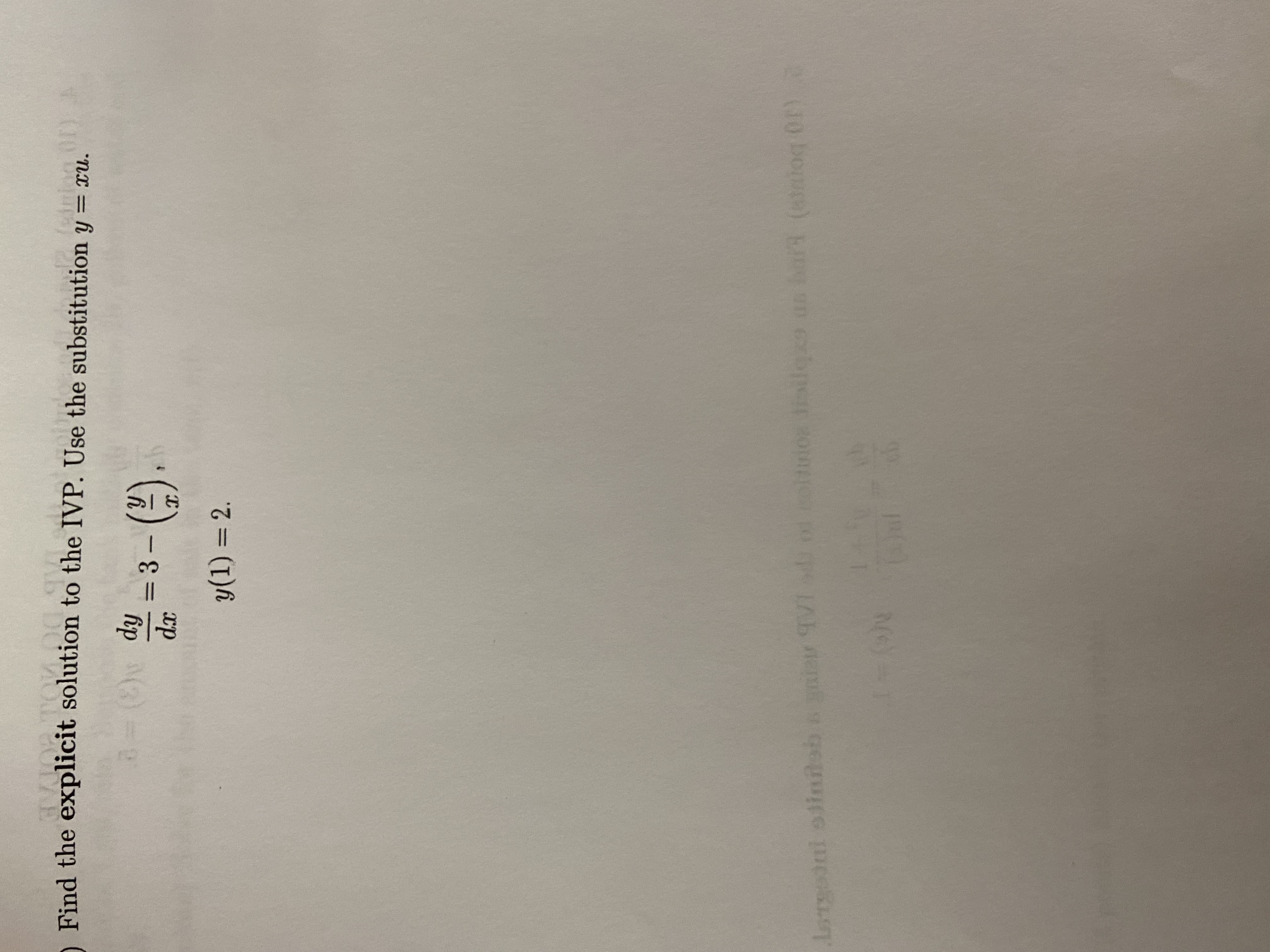= xu. = 3 - y(1) = 2