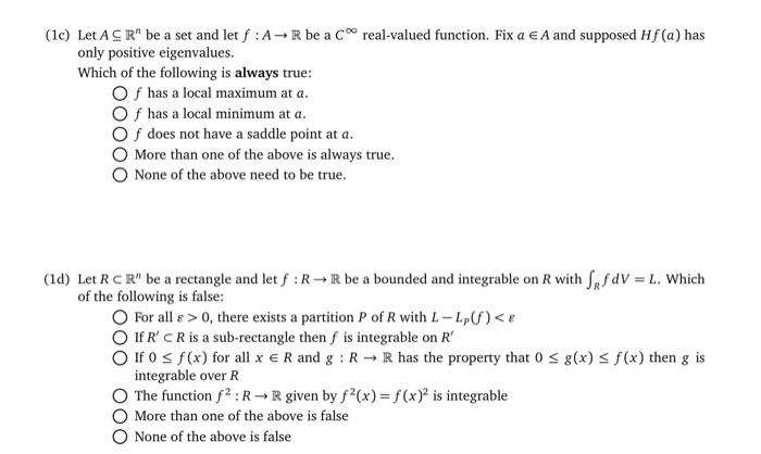 : A - I be a Co real-valued function. Fix a E