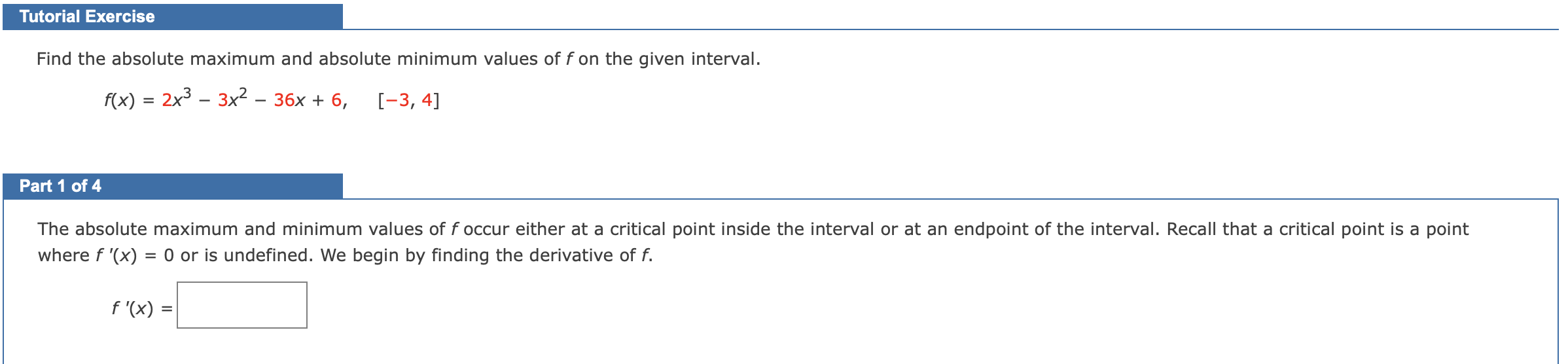 concave down. Part 1 of 3 We have f'(x) = 6x2 +