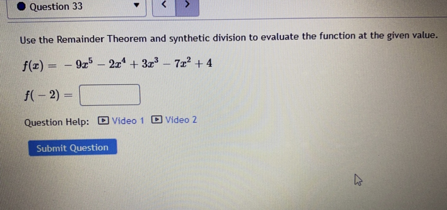 Question 45 The possible rational roots of 24 - 523 - 10z2