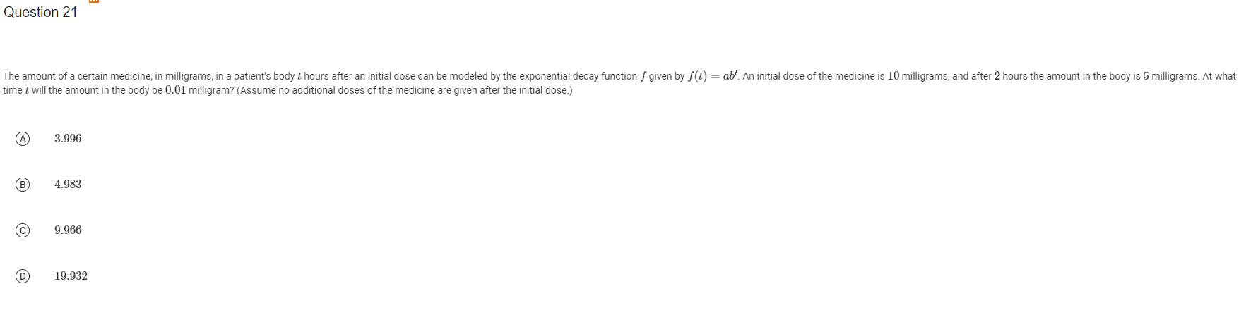 the table, what is the value of r ? The table gives