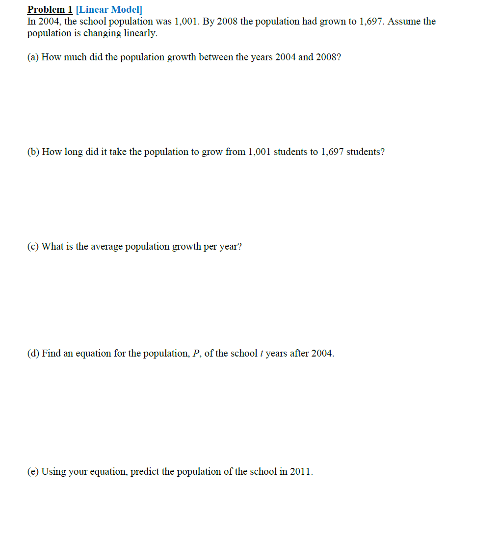By 2008 the population had grown to 1,691 Assume the population is